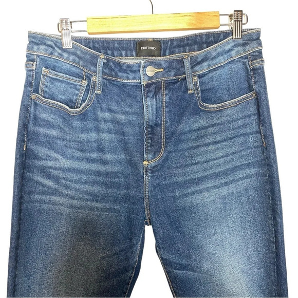 DRIFTWOOD Gizelle Girlfriend Skinny Jeans Destructed Distressed Size 30 - Picture 5 of 16